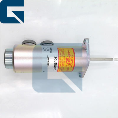 110-6465 1106465 Excavator E330B Engine Fuel Shutdown Solenoid Valve
