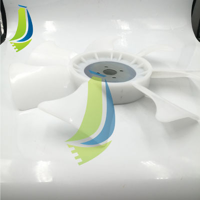 V1505 Excavator Spare Parts  Four Hole Seven Leaf Fan Blade For Engine
