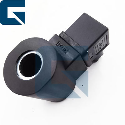 374114 24vdc Solenoid Valve Coil For Excavator Parts