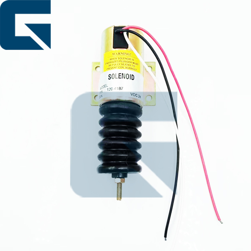 3054C Engine 24V Stop Solenoid Part Number 120-4187 1204187