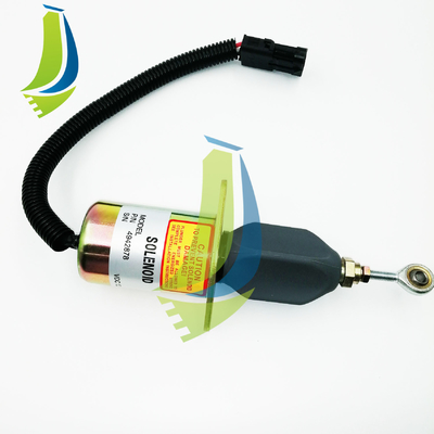 4942878 24V 4B Desligamento do combustível Solenoide 4B 6C Compatível com peças de escavadeira