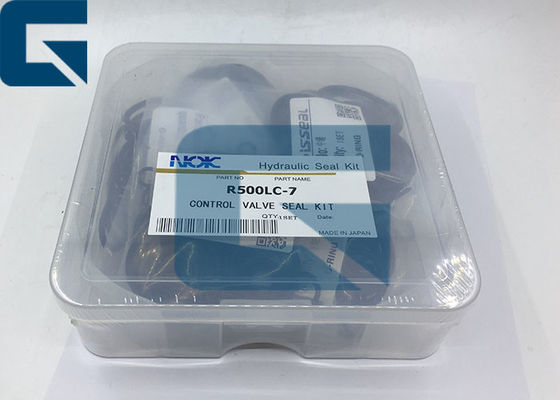 R500LC-7 Peças de escavadeira Kit de reparação de vedação de válvula de controlo principal hidráulica